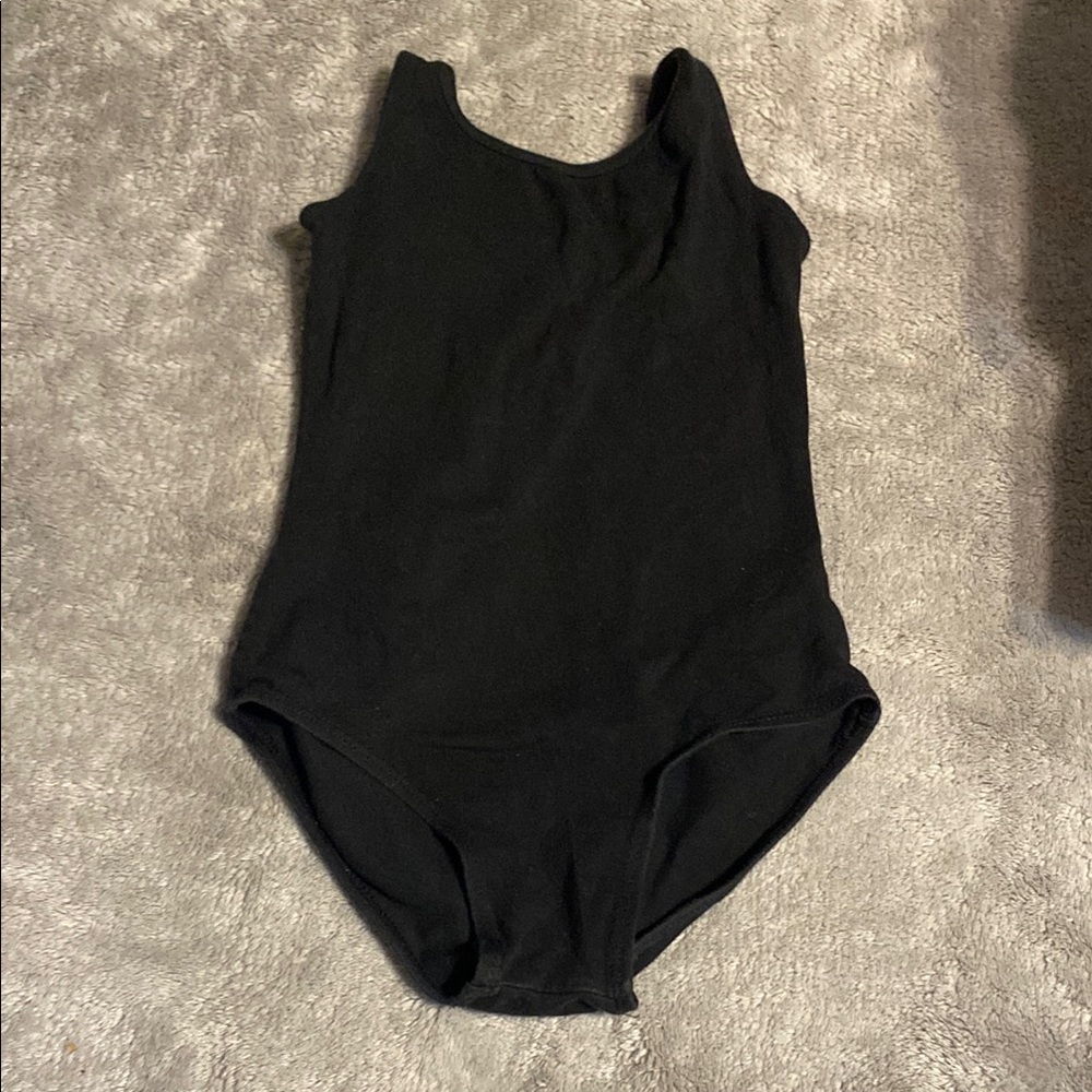 Black Dance Costume One Piece